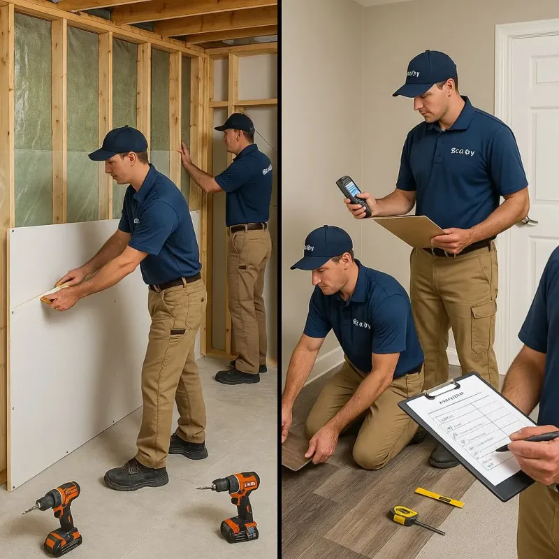 Repairs and Reconstruction process in Okanogan, WA